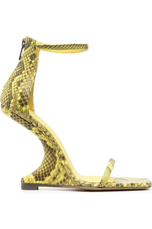 Rick Owens Cantilever 11 120mm leather sandals