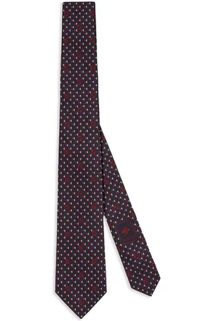 Gucci Men Bow Ties - Interlocking G silk tie