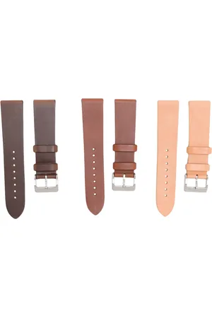 UNIMATIC Three-pack Chocolate watch straps