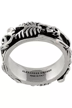 Alexander McQueen Men Rings - Skeleton ring