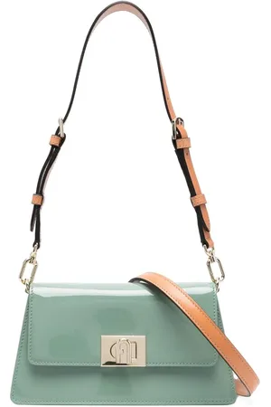 Furla Fold over leather shoulder bag
