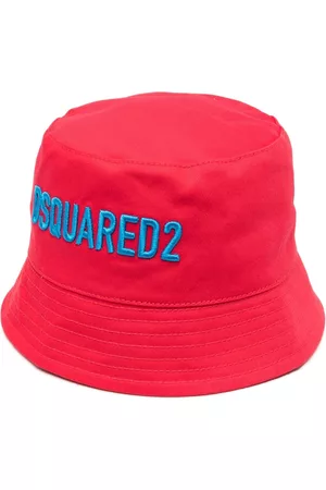 Dsquared2 Boys Hats - Logo-embroidered bucket hat