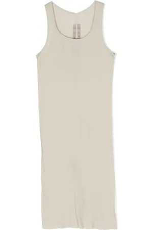Rick Owens Long cotton tank top