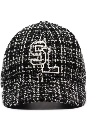 Saint Laurent Women Hats - SL tweed hat