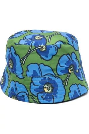 Kenzo Boys Hats - Floral-print bucket hat