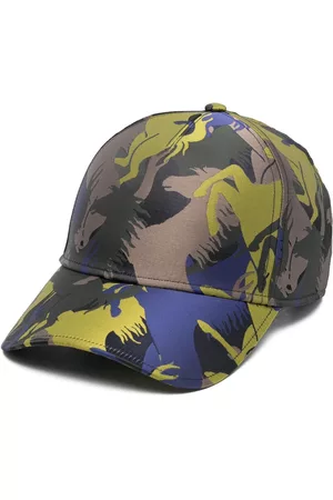 FERRARI Caps - Logo-print baseball cap