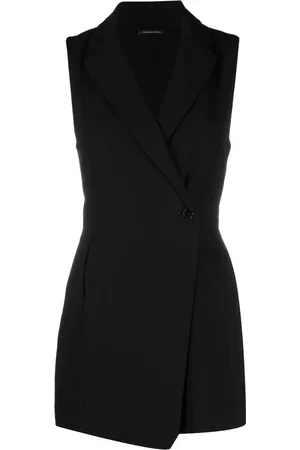 Patrizia Pepe Women Playsuits - Cut-out sleeveless playsuit