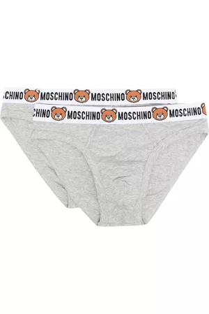 Moschino Men Briefs - Teddy Bear waistband briefs (set of two)
