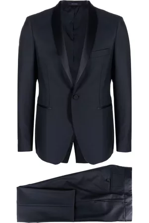 TAGLIATORE Men Suits - Single-breasted wool dinner suit