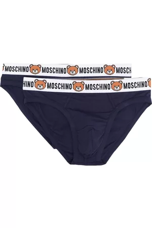 Moschino Men Briefs - Teddy Bear waistband briefs (set of two)