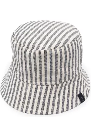 FAY KIDS Striped bucket hat
