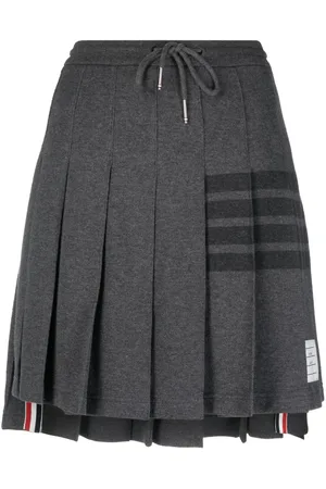 Thom Browne 4-Bar pleated mini skirt