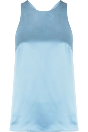 Loulou Studio Halterneck silk tank top