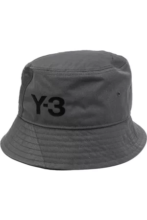 Y-3 Logo-print panelled bucket hat