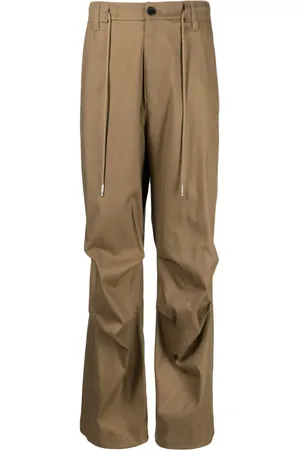 SONGZIO Drawstring straight-leg trousers