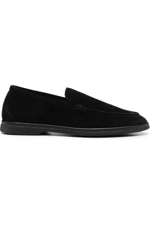 Scarosso Suede-finish loafers