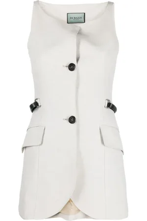 Durazzi Milano Button-fastening sleeveless waistcoat