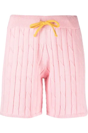 JOSHUA SANDERS Drawstring cotton knitted shorts
