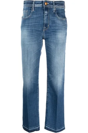 Jacob Cohen Raw-edge cropped jeans