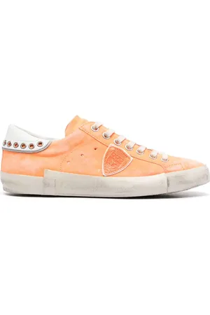 Philippe model Distressed low-top sneakers