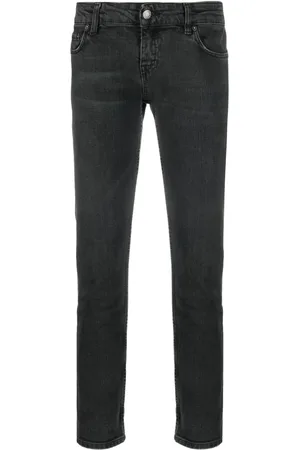 Prada 2000s low waist cropped skinny jeans
