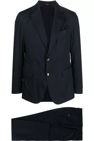 Windsor Men Suits - Single-breasted cotton suit