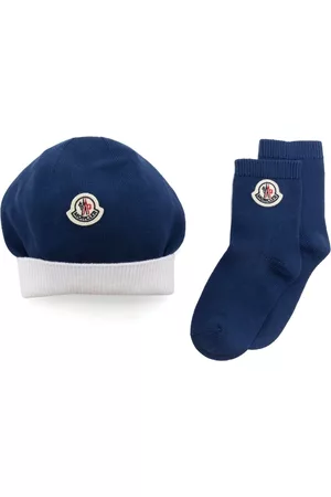 Moncler Beanies - Cotton beanie and socks set
