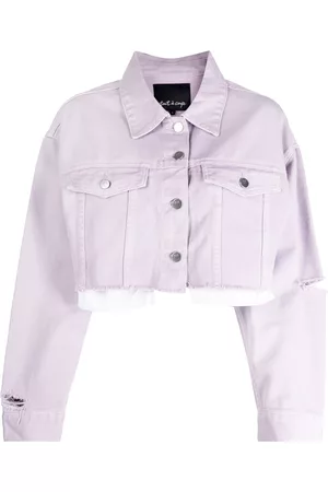tout a coup Cropped denim jacket