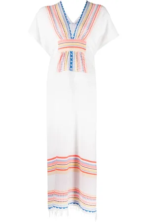 Lemlem Bekah long kaftan dress