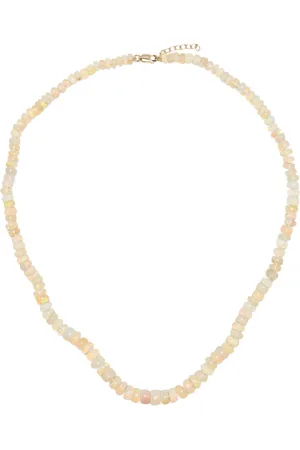 JIA JIA 14kt yellow gold Atlas opal necklance