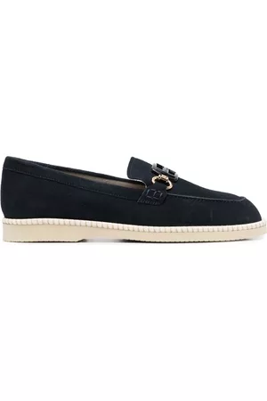 Hogan Women Loafers - Leather-suede loafers
