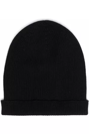 Rick Owens Men Beanies - Ribbed-knit cashmere beanie
