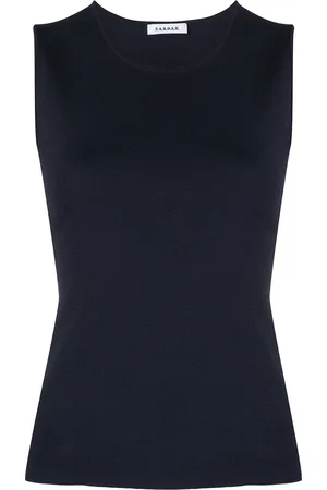 P.A.R.O.S.H. Round-neck sleeveless tank top