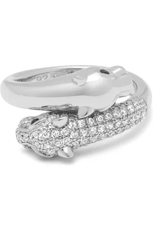 Nialaya Women Rings - Twisted panther ring