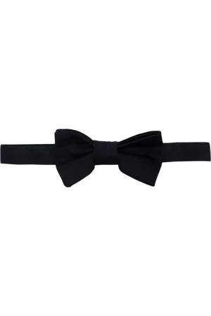 Il gufo Stretch-cotton bow tie