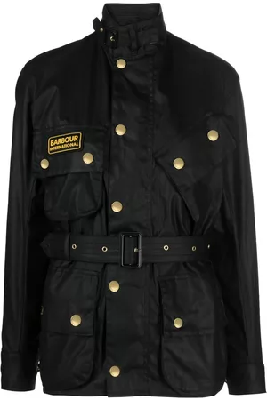 Barbour Women Jackets - International belted military jacket