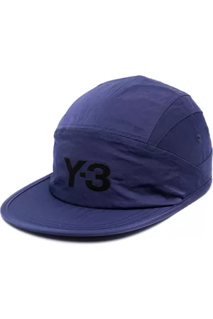 Y-3 Caps - Logo-print flat-peak cap