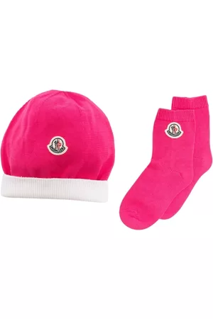 Moncler Cotton beanie and socks set