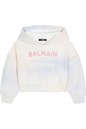 Balmain white sales hoodie