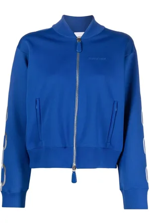 Burberry Chain-print zipped track jacket