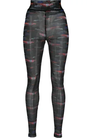 HENRIK VIBSKOV Bird-print semi-sheer mesh leggings