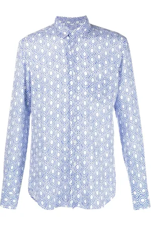 PENINSULA SWIMWEAR All-over graphic-print shirt