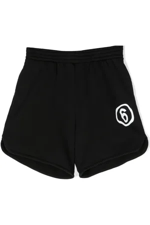 Maison Margiela Number-print cotton shorts