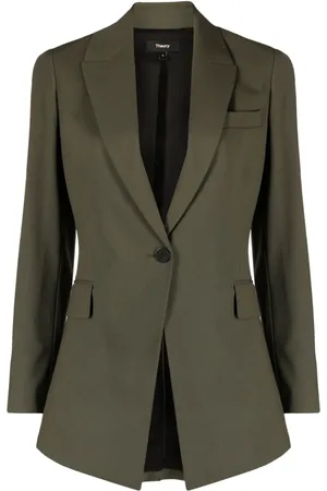 THEORY Single-breasted wool blazer