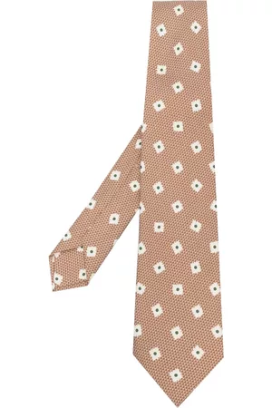 BARBA Men Bow Ties - Graphic-print silk tie