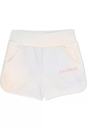 Balmain Tie-dye cotton shorts