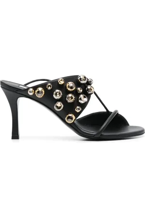 Stella McCartney Bead-embellished 90mm artificial-leather sandals