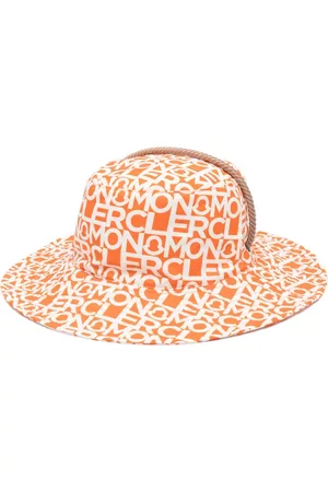 Moncler Women Hats - All-over graphic-print sun hat