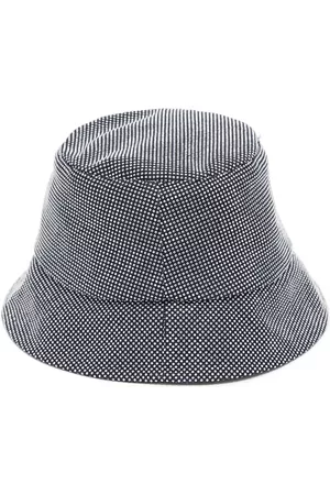 J.W.Anderson Women Hats - Hotfix denim bucket hat