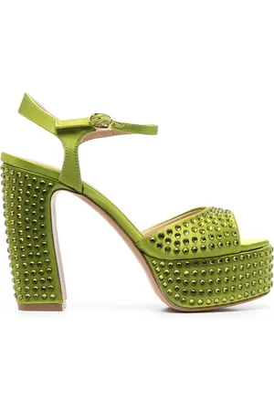 ROBERTO FESTA Spike-detail 125mm heeled sandals